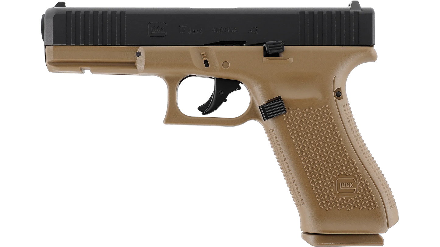 PISTOLA GLOCK 17 GEN5 CAL 43 PAINTBALL T4E COYOTE