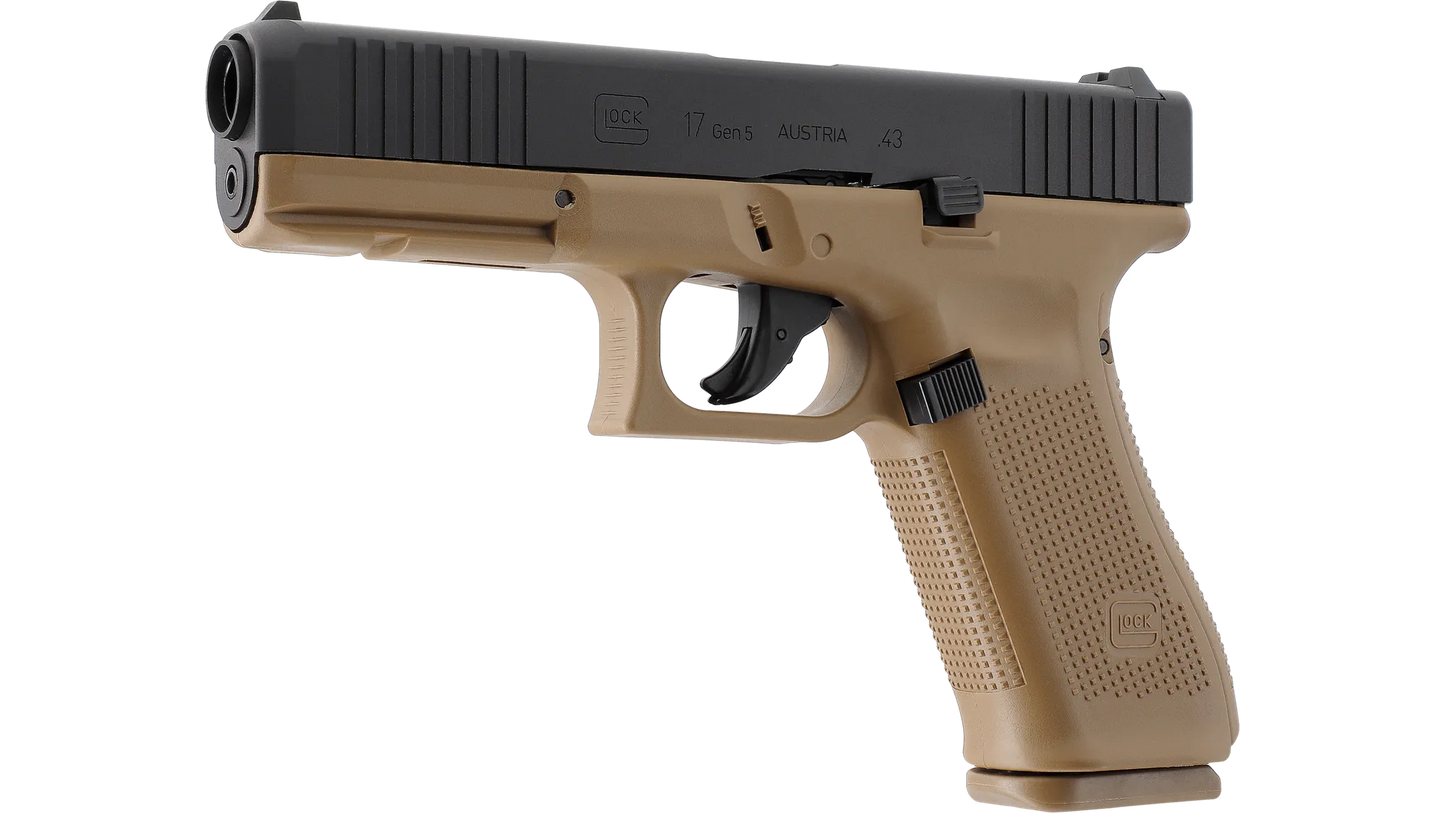 PISTOLA GLOCK 17 GEN5 CAL 43 PAINTBALL T4E COYOTE