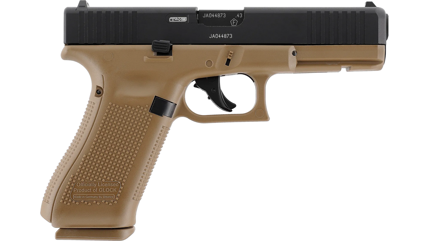 PISTOLA GLOCK 17 GEN5 CAL 43 PAINTBALL T4E COYOTE