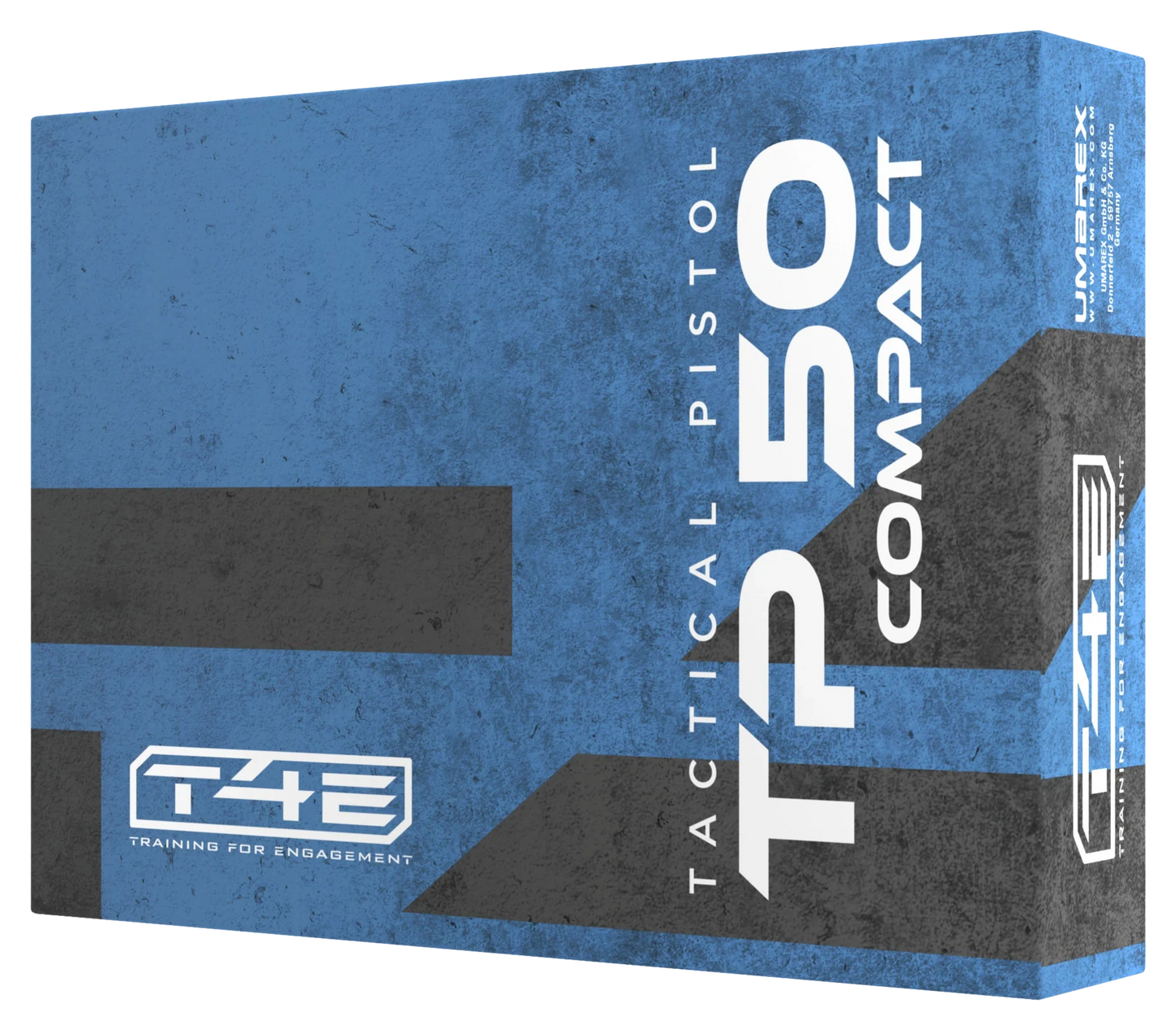 PAQUETE LISTO PARA DISPARAR TP50C T4E CAL 50 - 11J (100 BOLAS, 10 CARTUCHOS DE CO2, ESTUCHE)