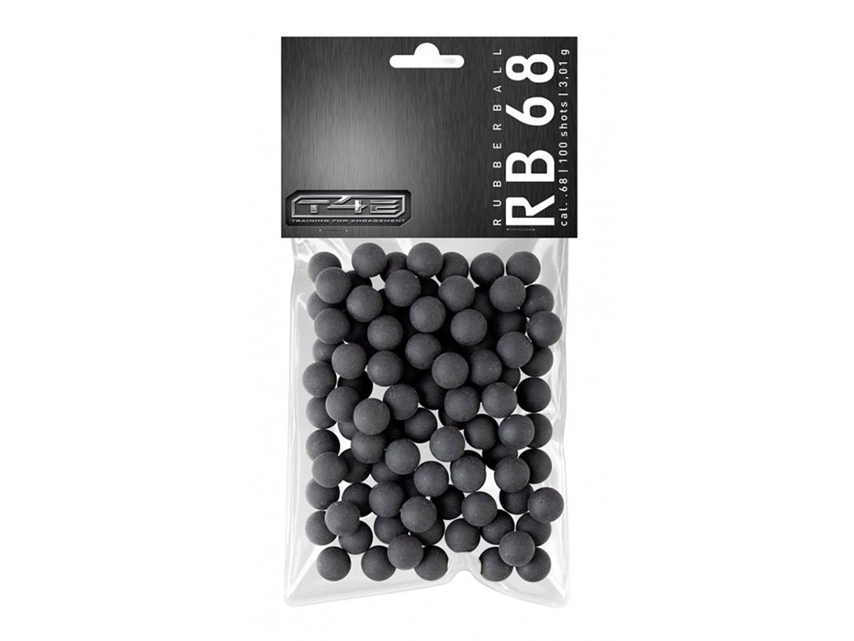 Pelota de goma dura T4E RB 68 Cal. 0,68 (x100)
