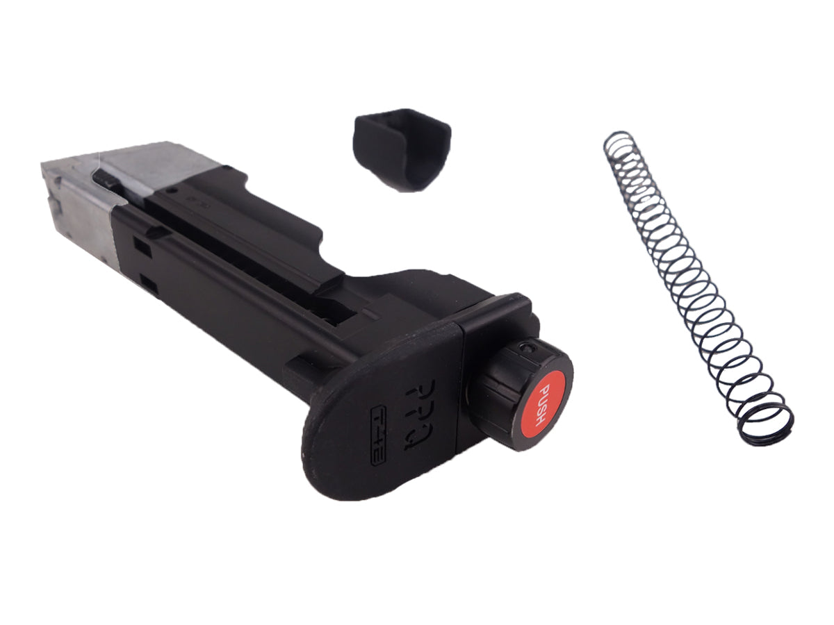 Pistola de defensa T4E Walther PPQ M2 negra, calibre 43, calibre 7.5J