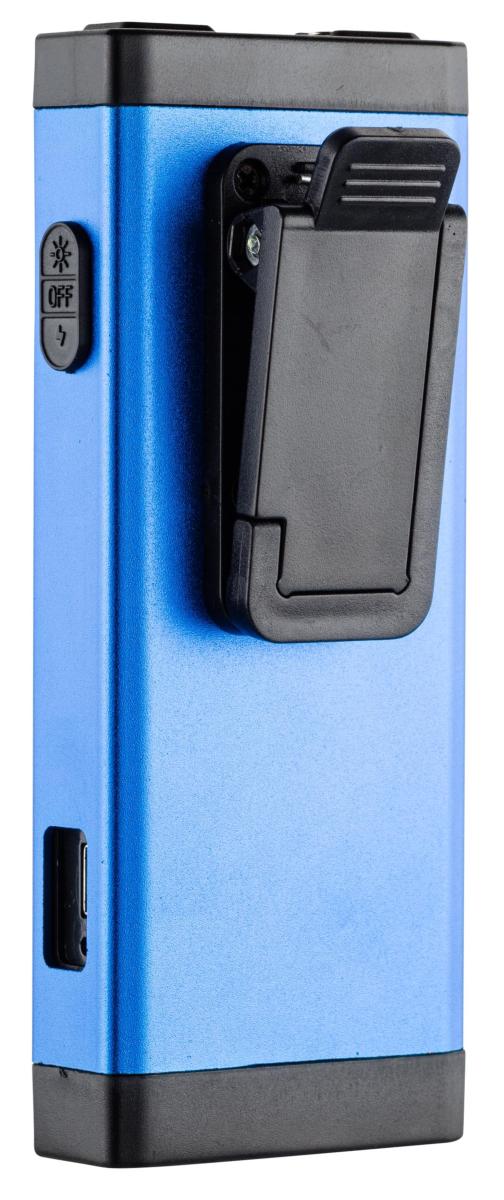 Linterna Shocker Vintage Azul 500K Voltios 200 Lúmenes USB + CLIP