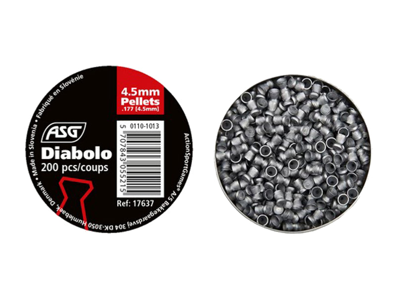 Balas de diábolo ASG de 4,5 mm (x 200)