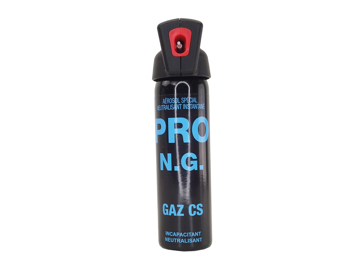 Aerosol de defensa GAZ 100 ml CS, NG Handle (22 s, 5 m)
