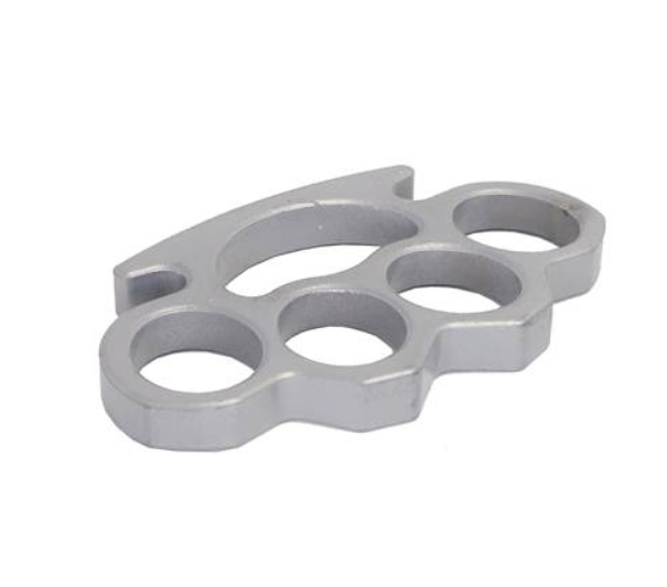 Poing américain Metal Gris 150gr avec étui ceinture nylon