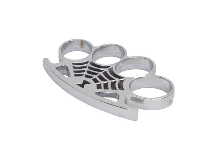 Poing américain Spider Metal Chrome
