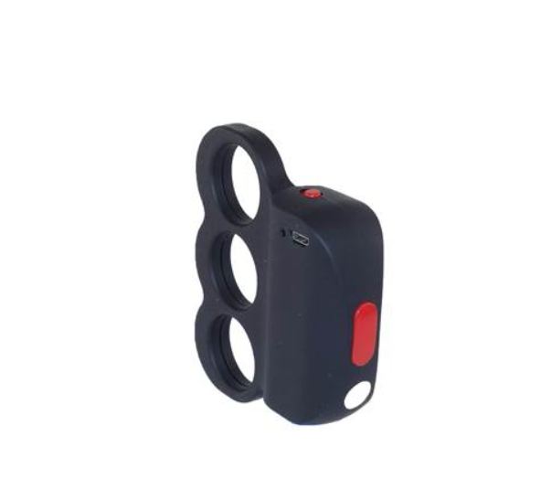 Pistola de mano derecha Shocker Z100 de 3 dedos, batería recargable de 3.000.000 V