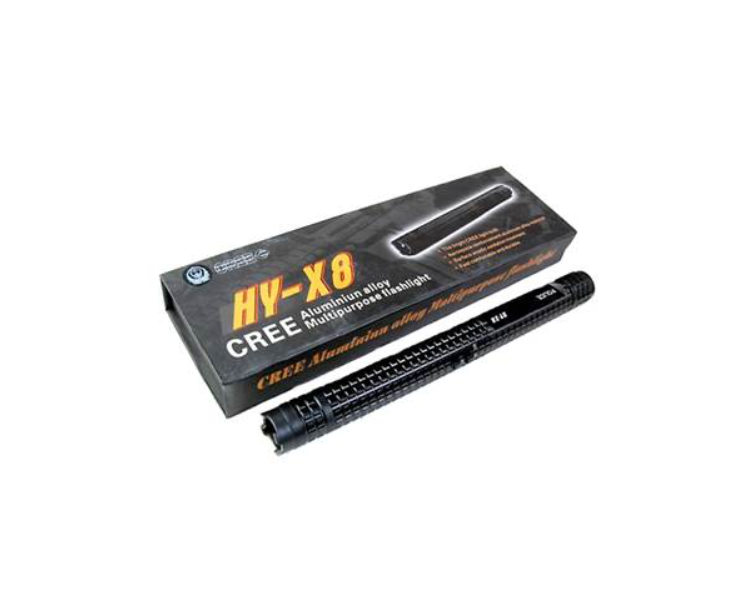 Lámpara de batería recargable Shocker HY-X8 de 10 000 000 V