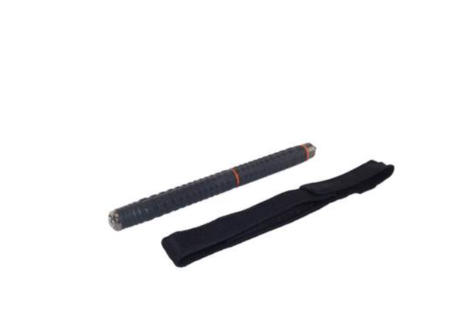 Matraque Téléscopique Acier Grip élastomère 38 pouces Noir