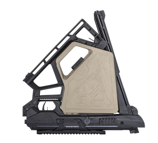 Black Bunker Carabine Pliante BM8 4.5mm(.177) Noir Break barrel 19.9J