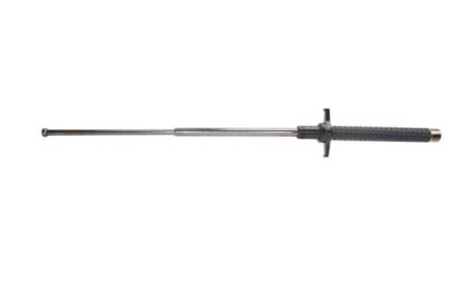 matraque télescopique ad defense Acier 30 pouces Noir Antidérapant+garde-main - AD defense