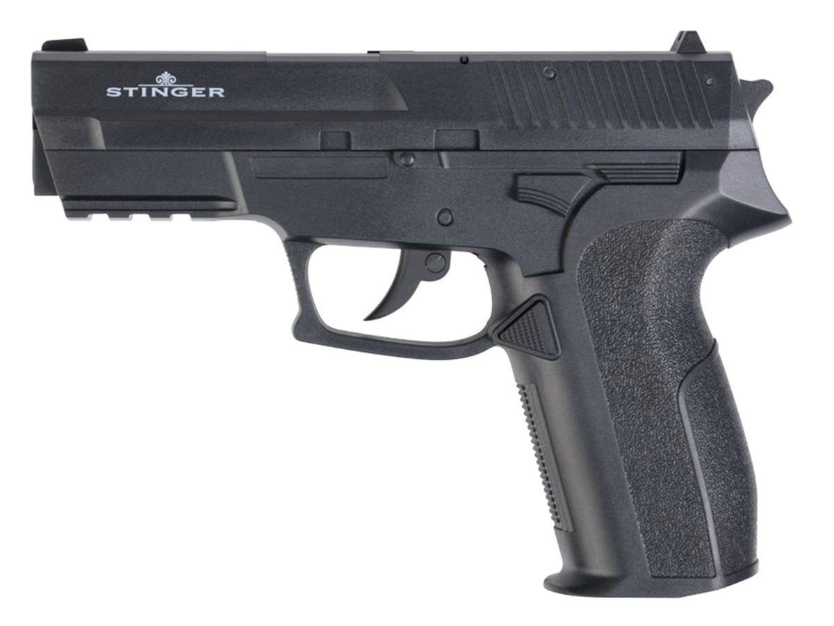 Stinger 2022 CO2 Corredera fija negra, 4,5 mm bb (.177) 1,5 J
