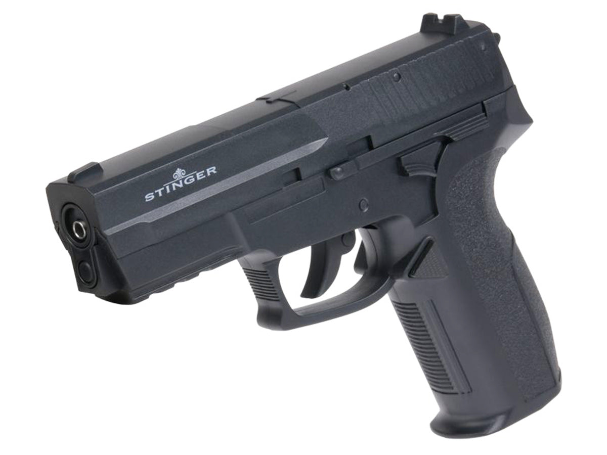 Stinger 2022 CO2 Corredera fija negra, 4,5 mm bb (.177) 1,5 J
