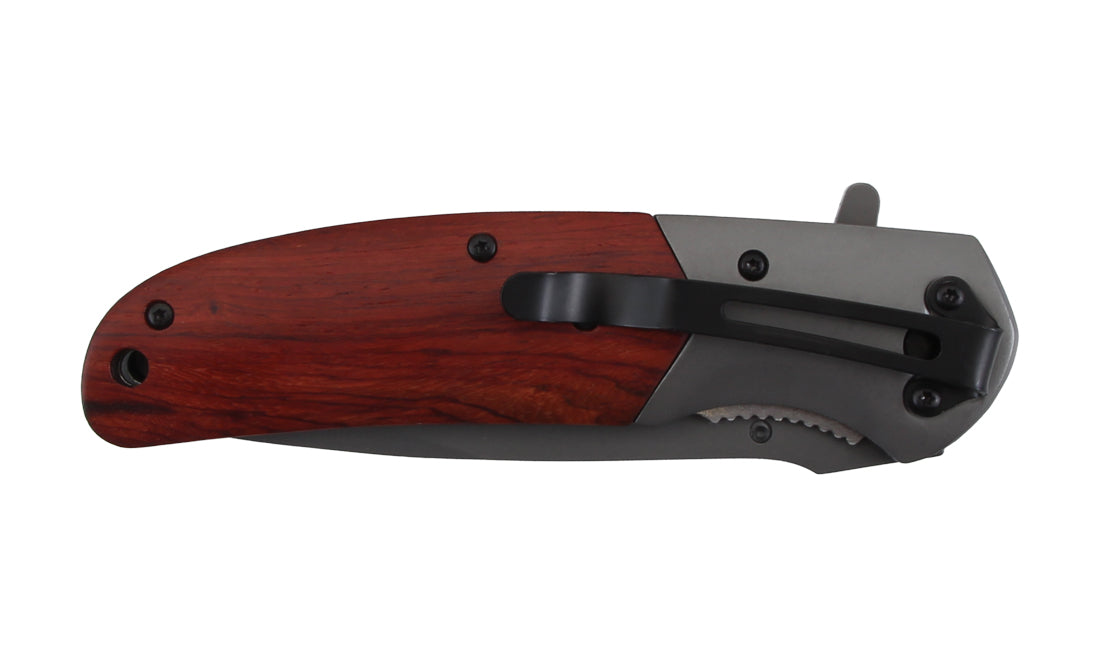 Navaja plegable Stinger Scirocco ST2 con hoja de 9,7 cm y clip para cinturón