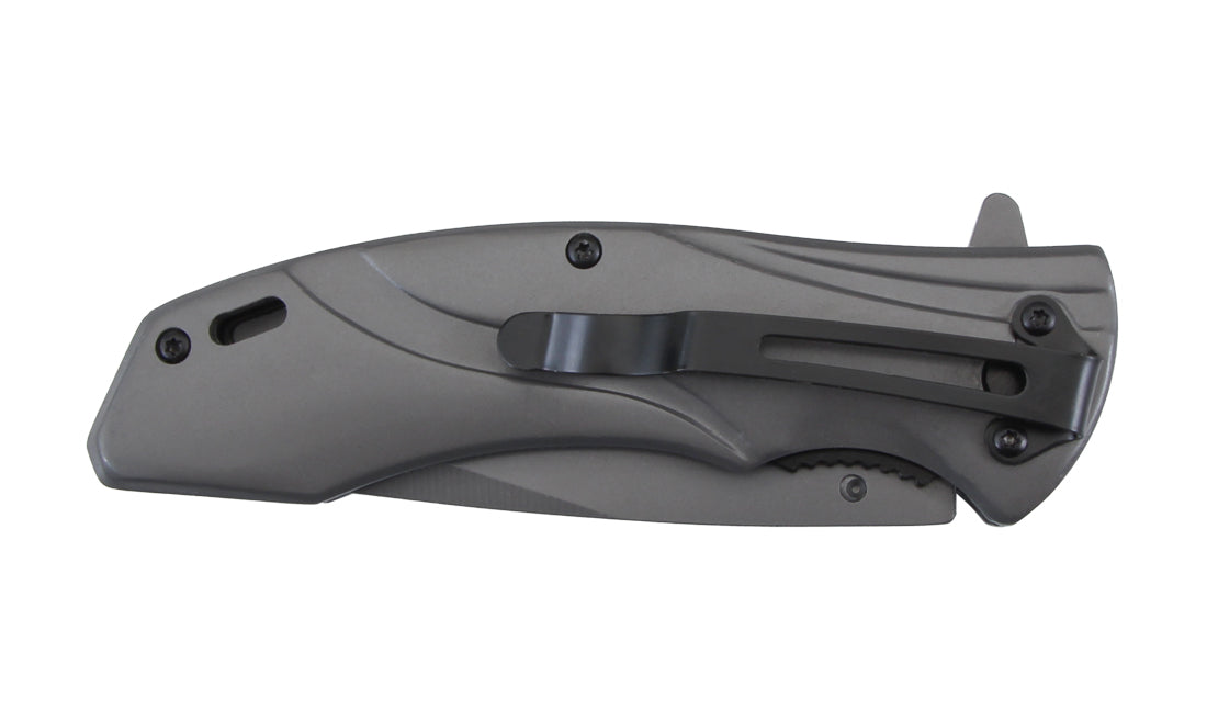 Navaja plegable Stinger Scirocco ST3 con hoja de 9 cm y clip para cinturón