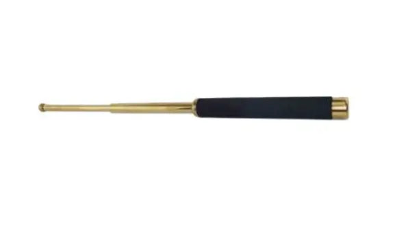 matraque télescopique AD defense Acier Grip Mousse 21 pouces Or - AD defense