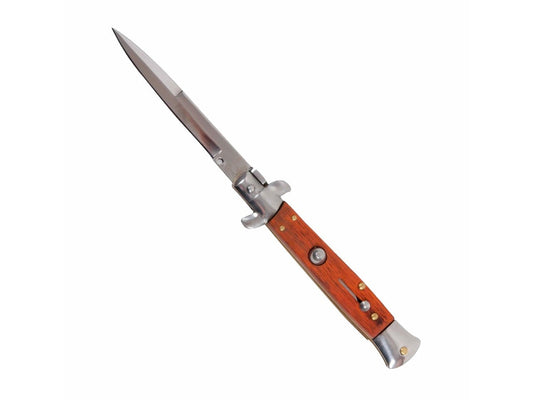 Cuchillo automático de madera siciliano