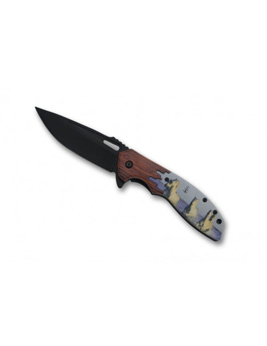Cuchillo de caballo de Camarga, hoja de 9 cm