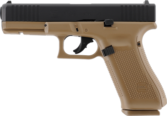 PISTOLA GLOCK 17 GEN5 CAL 43 PAINTBALL T4E COYOTE EJÉRCITO FRANCÉS