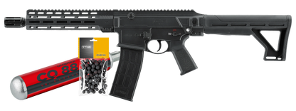 PAQUETE LISTO PARA DISPARAR T4E TC68 CAL 68 FULL AUTO - 16 J (100 BOLAS Y 1 CO2 88G)