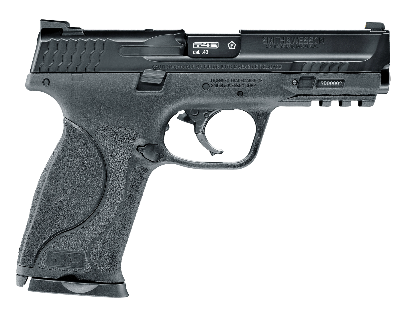 PISTOLA M&amp;P9c T4E CAL 43 M2.0 BLACK SMITH &amp; WESSON