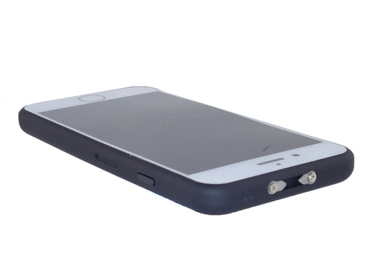 Teléfono Shocker 6.000.000 V pantalla blanca/negra lámpara 80Lm y alarma