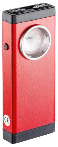 Linterna Shocker Vintage Roja 500K Voltios 200 Lúmenes USB + CLIP