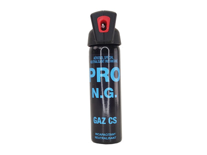 Aerosol de defensa GAZ 100 ml CS, NG Handle (22 s, 5 m)