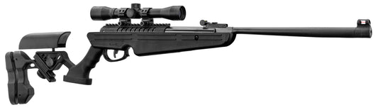Fusil BLACKOPS Quantico V2 de 4,5 mm (0,177), calibre 19,9 J, color negro, con mira telescópica 4x32
