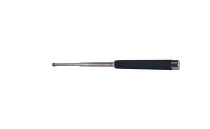 Matraque Téléscopique Acier Grip Mousse 21 pouces Noir chrome