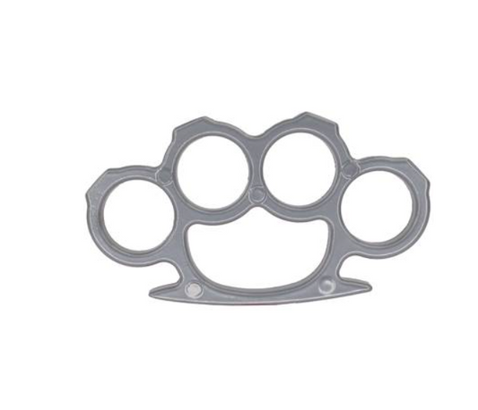Poing américain Aluminium argent