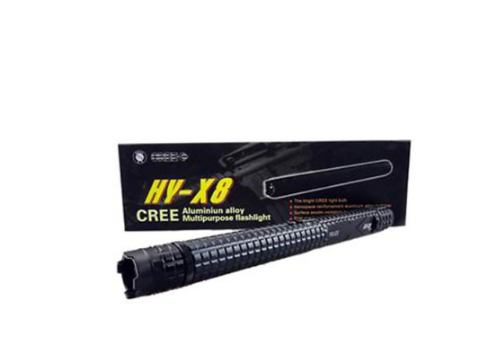 Lámpara de batería recargable Shocker HY-X8 de 10 000 000 V