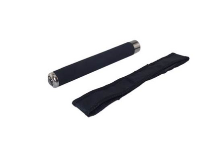 Matraque Téléscopique Acier Grip Mousse 21 pouces Noir chrome