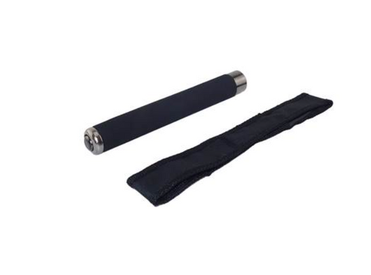 Matraque Téléscopique Acier Grip Mousse 21 pouces Noir chrome