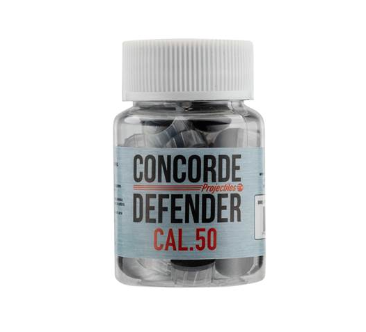 Concorde Defender Bouteille de balles de précision Cal 0.50 (x30)