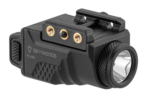 Linterna táctica Skywoods Hurricane de 480 lúmenes, IPX3, USB, magnética