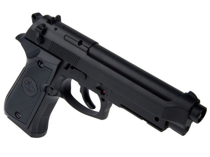 Stinger M92 CO2 Corredera fija negra 4,5 mm bb (.177) 1,5 J