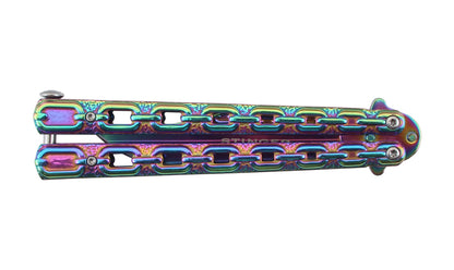 Navaja mariposa Garbi ST1 Stinger con hoja anodizada de 9,2 cm