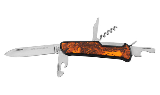 Navaja plegable multifunción Stinger Garbi ST2 hoja de 8 cm