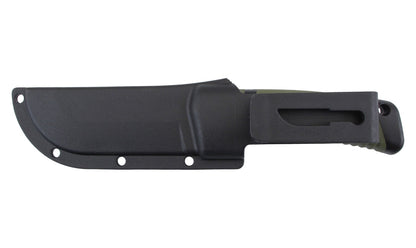 Cuchillo de hoja fija Stinger Mistral ST1 de 8 cm con funda